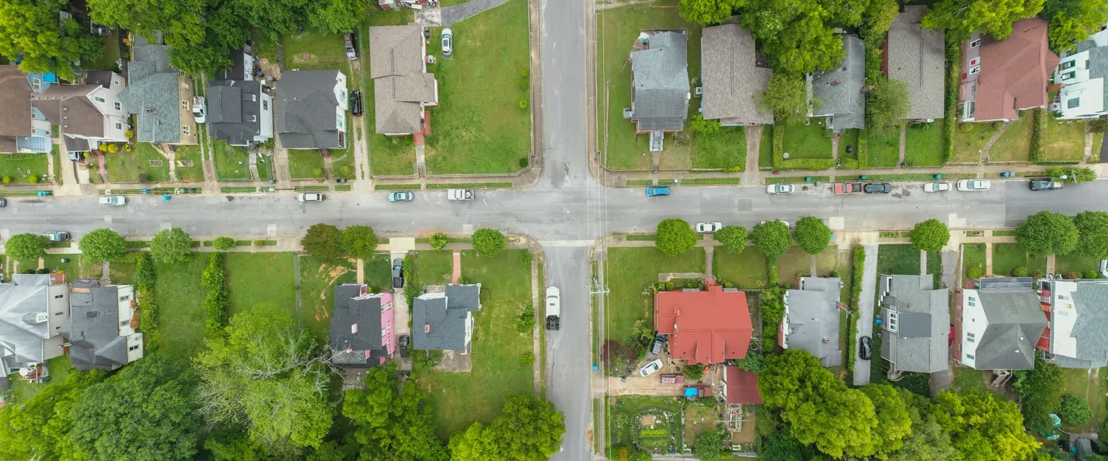 Residential neighborhood in Ankeny, Iowa